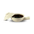 Ceramic Biryani Pot w-Rippled-Lid/Hdl Unglazed/Lw