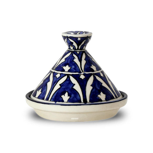 Ceramic Tagine Blue Ptg