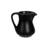 Ceramic Creamer In-Built Hdl Blk Matt