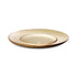 Ceramic Dinner Qtr Plates Coupe Rippled CMD