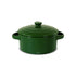 Ceramic Soup Bowl w-Lid/2Hdls Palam Green