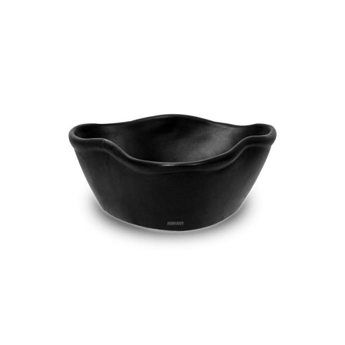 Ceramic Portion Bowl Triangle Blk Matt