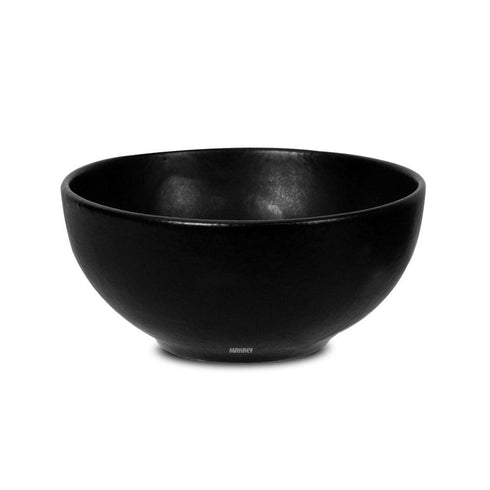 Ceramic Soup Bowl 5.5" Blk Matt