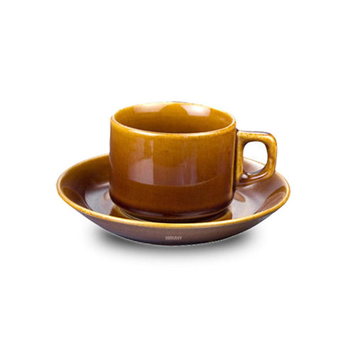 Ceramic Cup/Saucer Set H/w Coupe CT265 Honey
