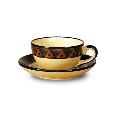 Ceramic Barista Cup/Saucer Set