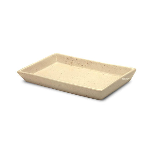 Ceramic Rectangle Plate 7"x4" CMD