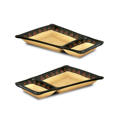 Ceramic A-Shape Platter GYLM