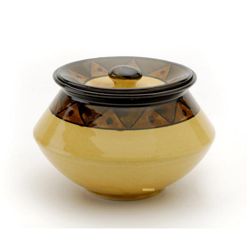 Ceramic Biryani Handi w/Lid GYLM