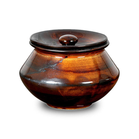 Ceramic Biryani Handi w/Lid Lw-Antique