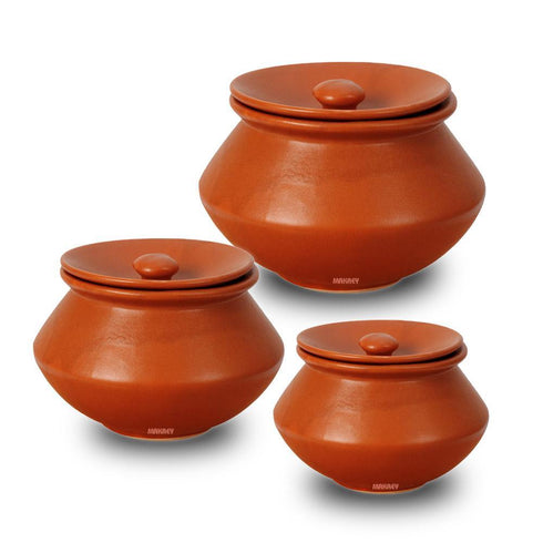 Ceramic Biryani Handi w/Lid Tc