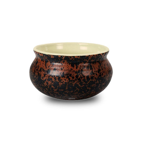 Ceramic Portion Bowl Kujja Copper Antique