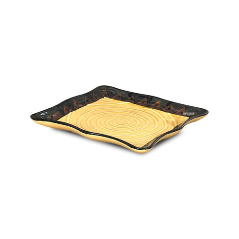 Ceramic SQ Platter Wavy CT35 GYLM