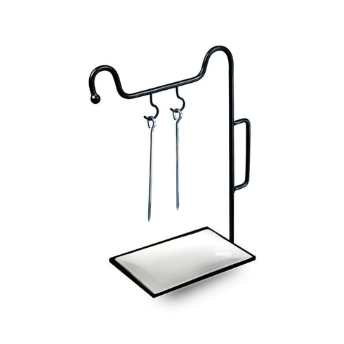 WI Hanging Kabab Stand (2-Skewers)