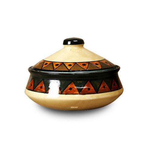 Ceramic Biryani Handi Dampukht w/Lid GYLM