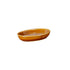 Ceramic Portion Dish Oval Honey