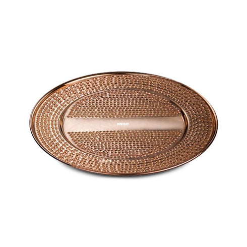 Copper Show Plate 10.5" w/BUKHARA Logo