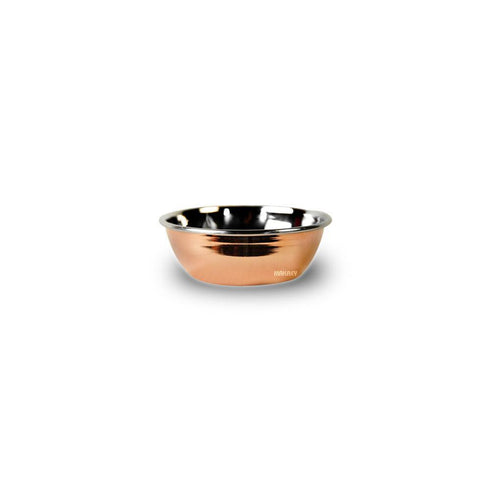 Copper/ss Dip Bowl Shallow Katory 3"