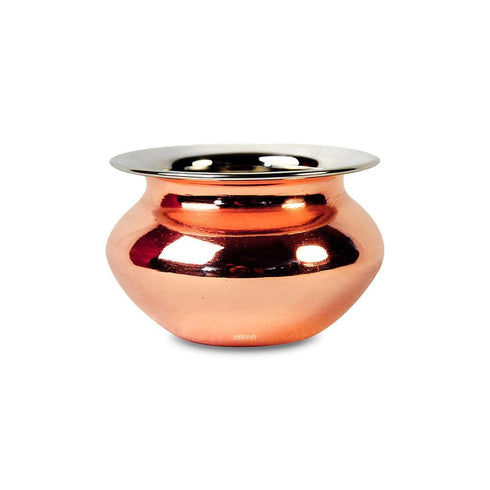 Copper/ss Portion Bowl Matki Handi