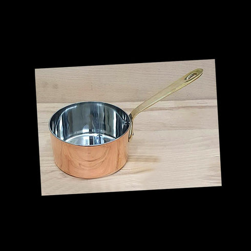 Copper/ss Portion Bowl Sauce Pan Shape