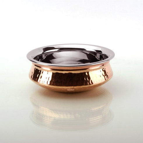 Copper/ss Portion Bowl Lagan Handi