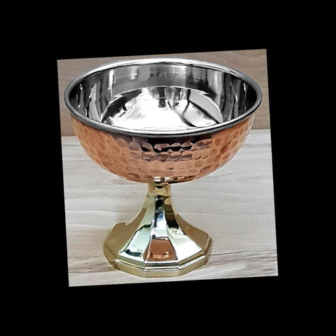 Copper/ss Ice-Cream Cup BIG