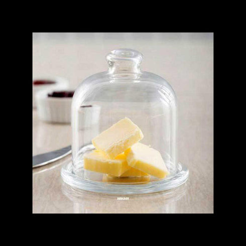 Glass Food Container w/Lid Small