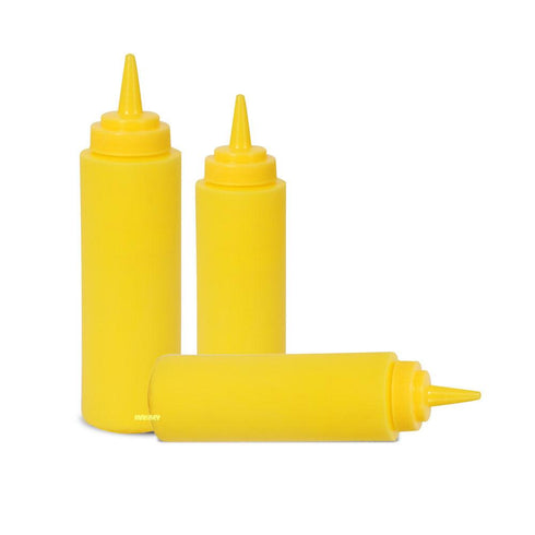 Plastic Squeeze Bottles YELLOW