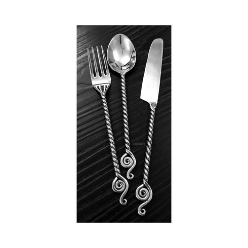 SS Cutlery Twisted Paisley