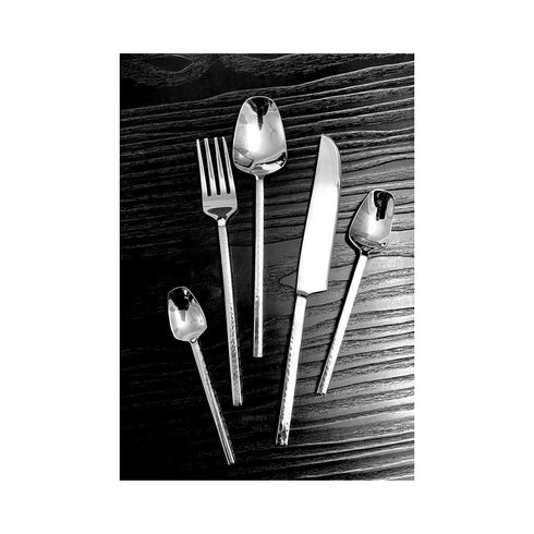 SS Cutlery Solid Rod Hammered