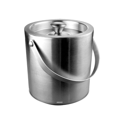 SS Ice Bucket w/Lid/Hdl