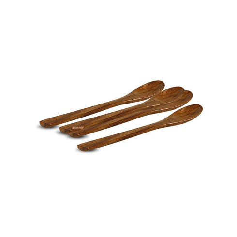 Wood Pickle Spoon 4"