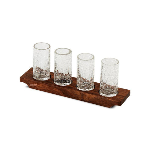 Wood Shot Glass Server (4n1)
