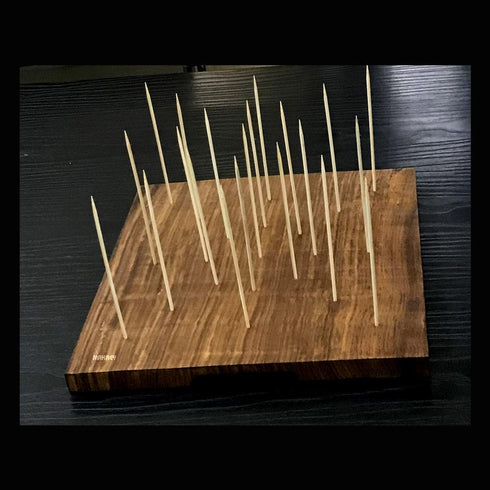 Wood Satte Stick Block Square 20-Holes