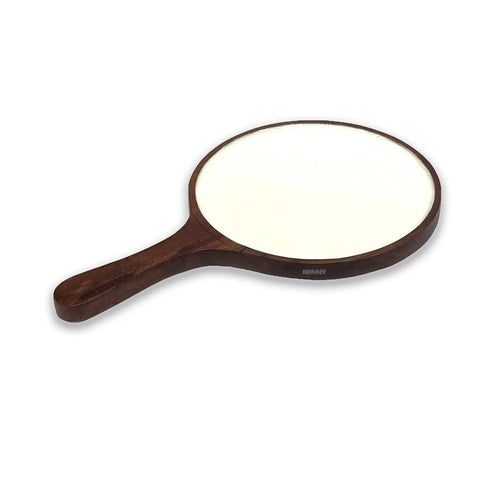 Wood Pizza Platter w/Hdl ENAMEL