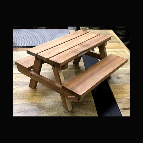 Wood Bench Platter A/c
