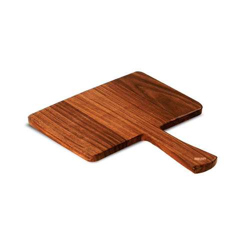 Wood Rectangle Platter 10"x8" w/hdl S/h