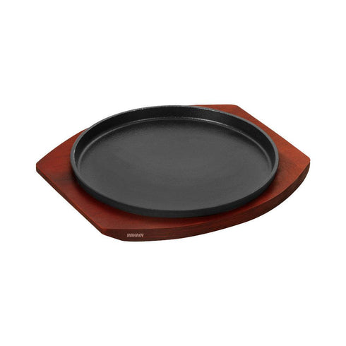 Wood Sizzler Round 10"FLAT