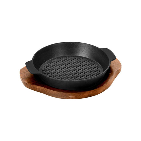 Wood Sizzler Round Grill 9"Ø