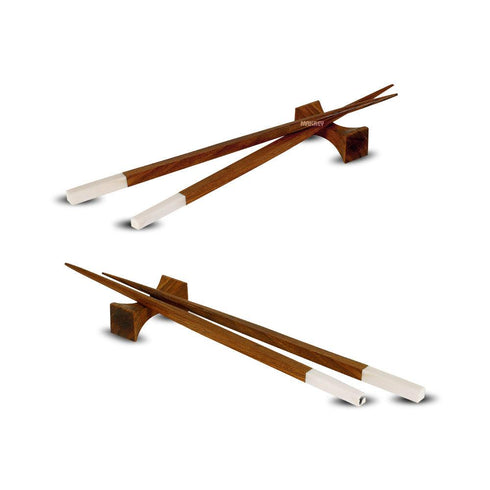 Wood Chopsticks w/Stand