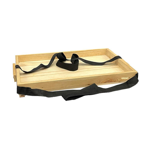 Wood Tray w/Belt