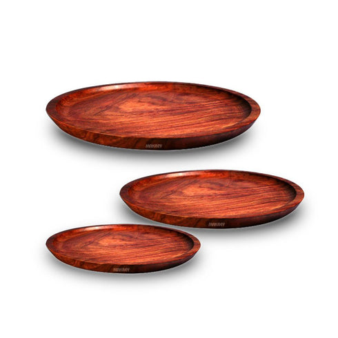Wood Pizza Platter S/h