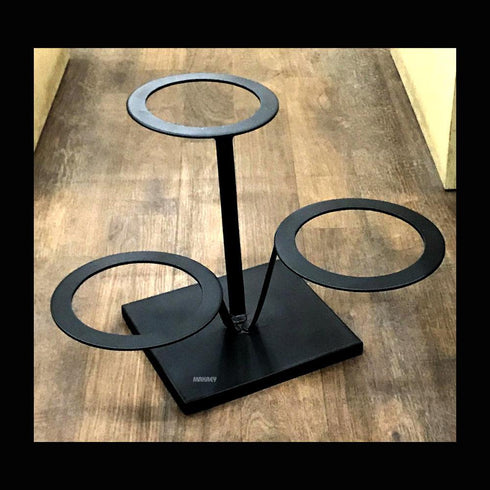 WI 3-Arm Salad STD Blk