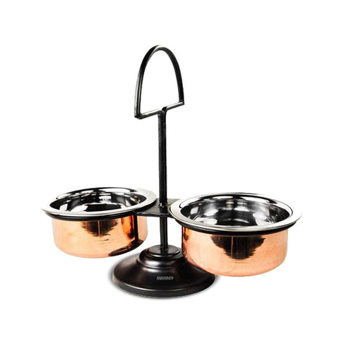 WI/Copper-ss Food Server Saagdan 2n1