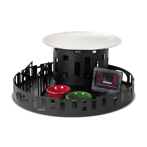 WI (SQ_Cutting) Snack Warmer Set Round Blk
