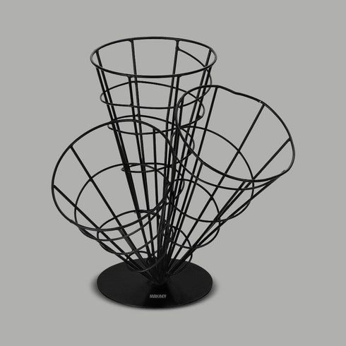 WI Fry Cones 9"H Triple Blk