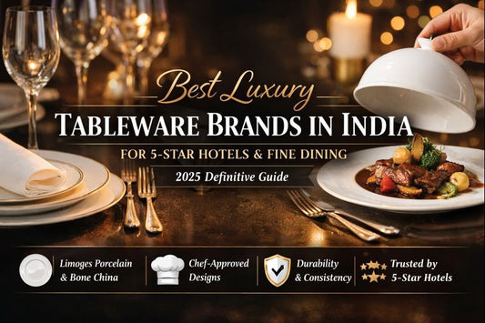 Best Luxury Tableware Brands for Premium Hotels & Fine Dining