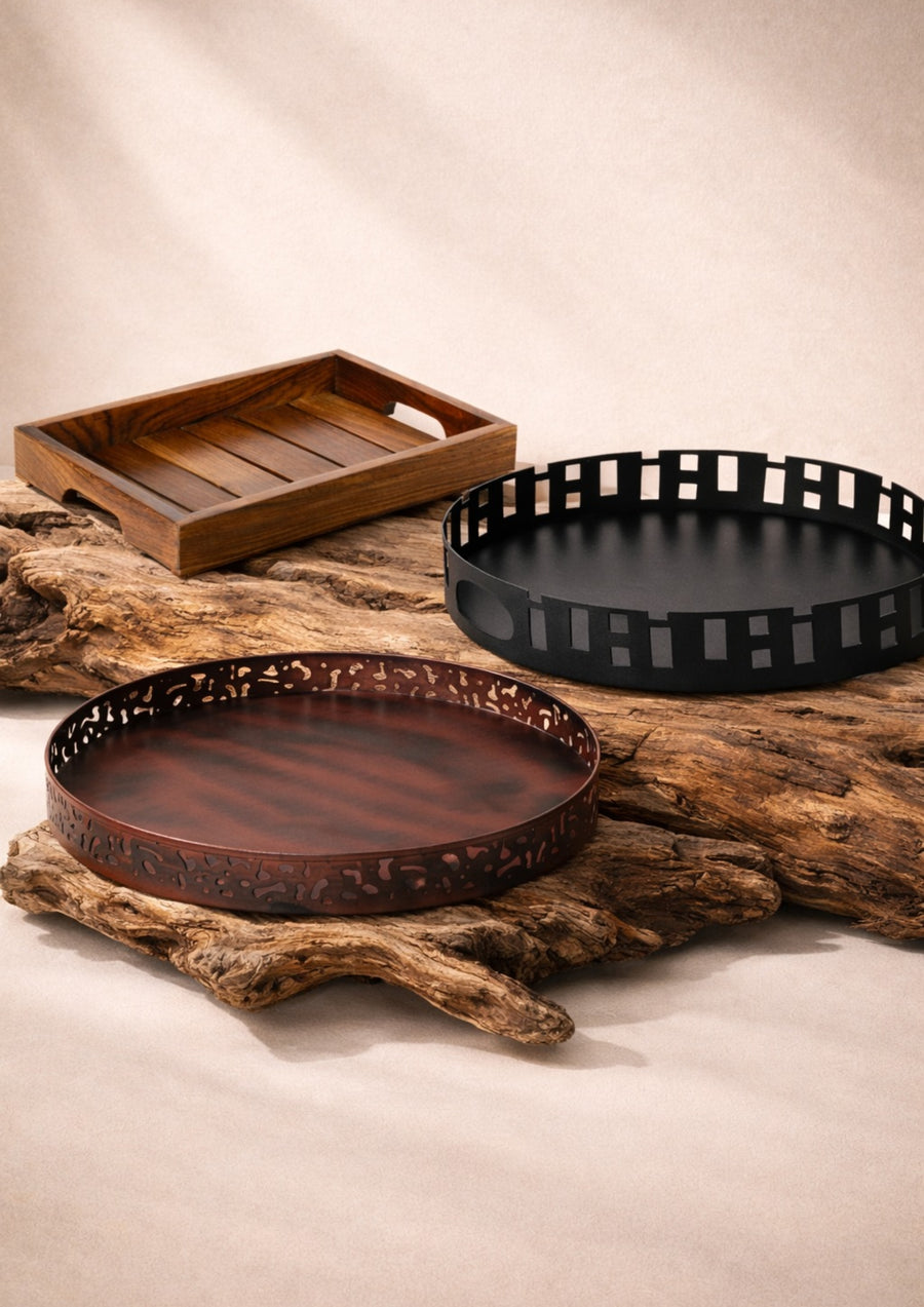 SALVER & TRAYS