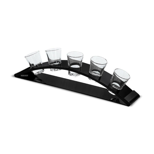 Acrylic ARC Shot Glass Server (5n1)