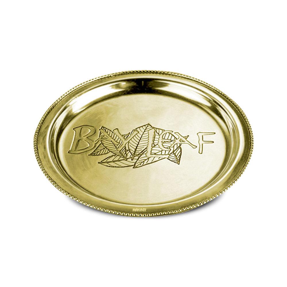 Brass Show Plate w/BAYLEAF Logo