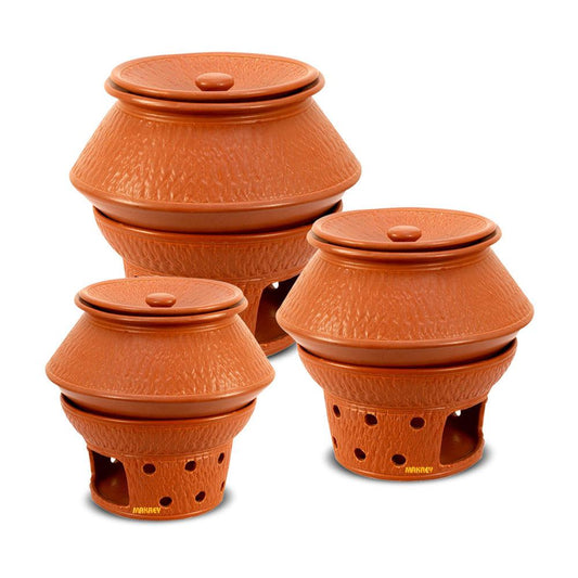 Ceramic Buffet Handi Set TEXTURED Tc CD21